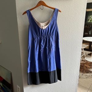 Vince cotton dress, size 6, gathered under bust and in back